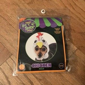 Rubies‎ Pet Shop Boutique Dog Costume Chicken Size S/M